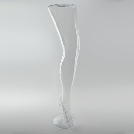 Γυναικείο πόδι βιτρίνας Μέχρι το μηρό Διάφανο 77cm 