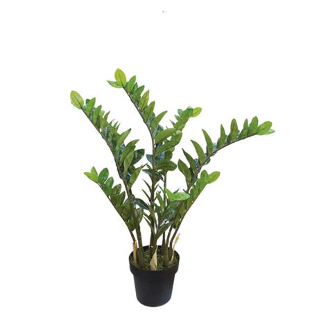 Διακοσμητικό τεχνητό φυτό Ζαμιοκούλκας σε γλάστρα 95cm