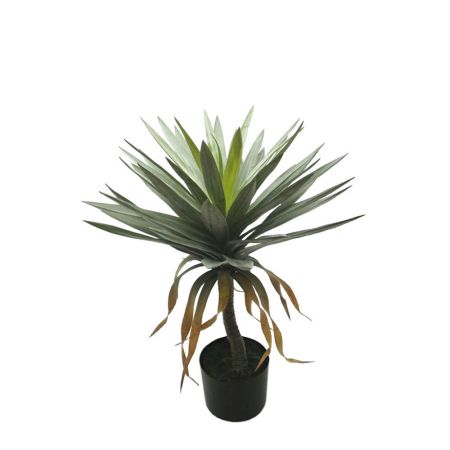 Διακοσμητικό τεχνητό φυτό Γιούκα Πανασέ σε γλάστρα 75cm
