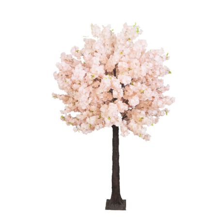 Τεχνητό δέντρο με σομόν άνθη κερασιάς σε βάση 280cm