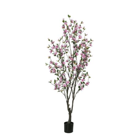 Τεχνητό φυτό Κερασιά με Ροζ άνθη σε γλάστρα 200cm