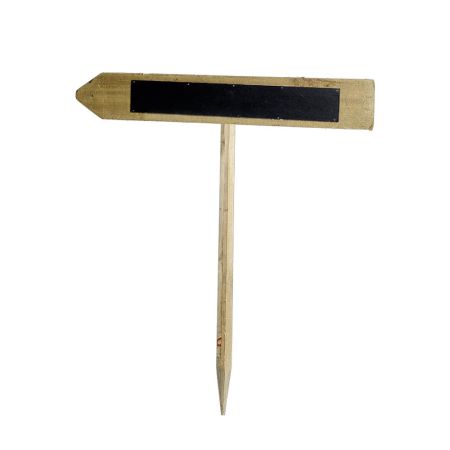 086.009.0022.10 Decorative wooden sign-arrow blackboard 65x10,5cm