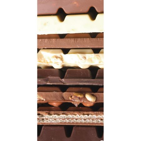 Decorative poster with Chocolate Bars 90x190cm