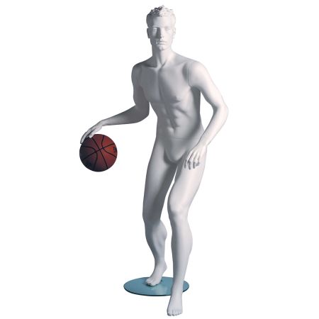 Αθλητική Κούκλα βιτρίνας Kevin Sculpt - Μπασκετμπολίστας