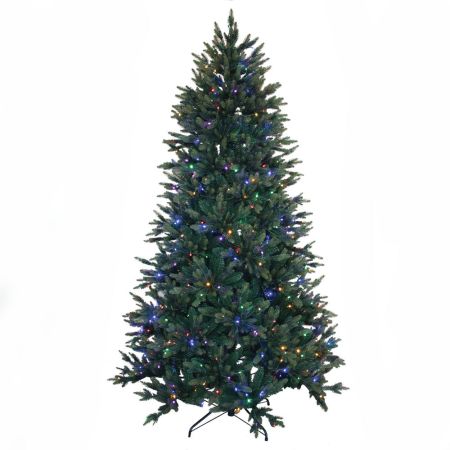 Χριστουγεννιάτικο δέντρο με 550LED RGB Plastic PE 240cm