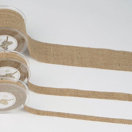 Sack ribbon Natural 1,3cmx9m