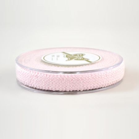 Knitted ribbon Pink 3,5cmx6,5m