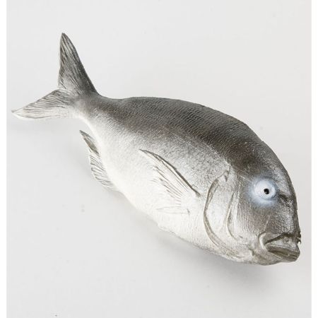 Διακοσμητικό ψάρι Συναγρίδα - απομίμηση Γκρι 37cm
