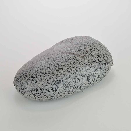 Διακοσμητική πέτρα οβάλ Γκρι 22x6cm