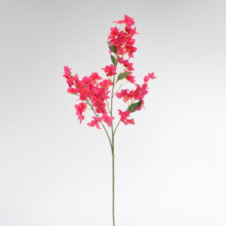 Διακοσμητικό τεχνητό κλαδί με άνθη Βουκαμβίλιας Φούξια 103cm