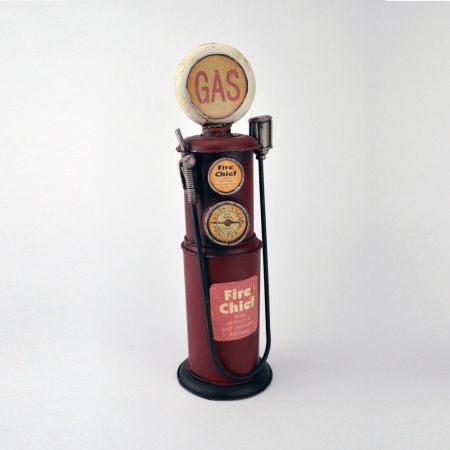 Decorative Gas Pump Red 25cm