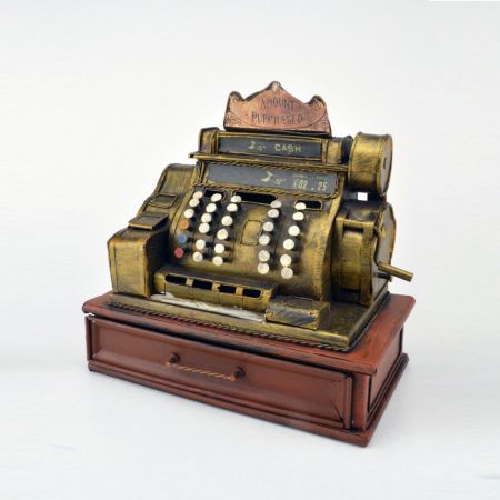 Decorative Cash register - Money box 22x23x13cm 