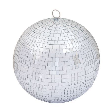 Διακοσμητική Disco μπάλα Ασημί 25cm