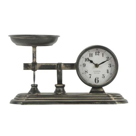 Διακοσμητικό Ρολόι-Ζυγαριά 36.5x15.5x20.5cm