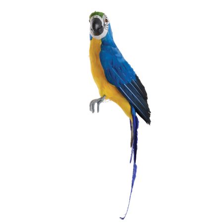Διακοσμητικός Παπαγάλος Μπλε 42cm