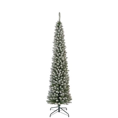 Χριστουγεννιάτικο δέντρο - έλατο Χιονισμένο Pencil Pine PVC 240cm