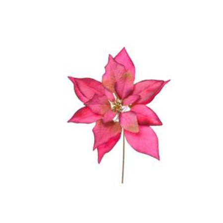 Διακοσμητικό Αλεξανδρινό λουλούδι Φούξια 12x18cm