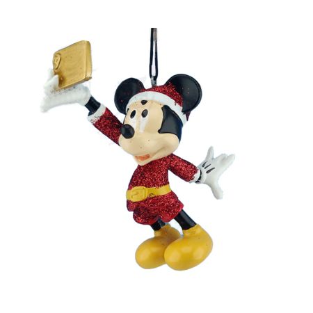 Αυθεντικό Χριστουγεννιάτικο στολίδι Disney© - Mickey Mouse selfie 9,5cm