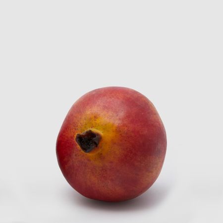 HQ Decorative pomegranate (Natural Touch) - replica Red-Orange 10cm