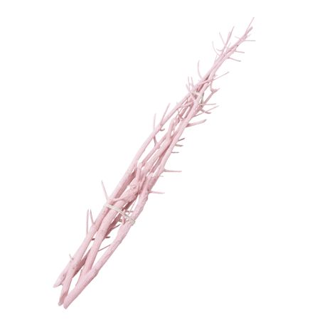 Σετ 5τχ Διακοσμητικά ξερόκλαδα Ροζ, 80-100cm
