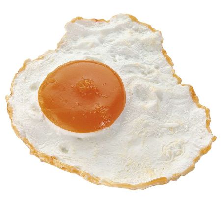 Διακοσμητικό τηγανητό αυγό - απομίμηση 9x11cm