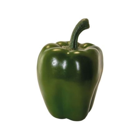 Διακοσμητική πιπεριά- απομίμηση Πράσινη 12x8x8cm 