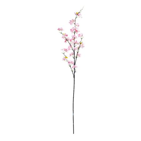 Διακοσμητικό τεχνητό κλαδί Κερασιάς με Ροζ άνθη 109cm