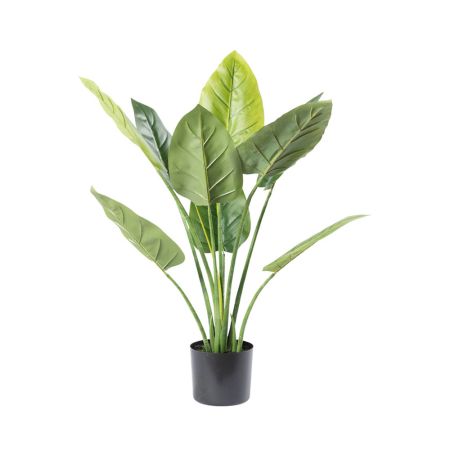 Τεχνητό φυτό Πλατύφυλλο σε γλάστρα 96cm
