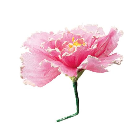 XL Decorative blossom with short stem Pink 30cm