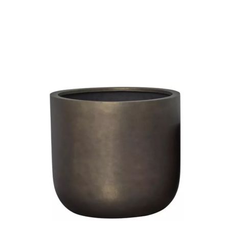 Decorative pot with matt finish surface Bronze 65x58,5cm
