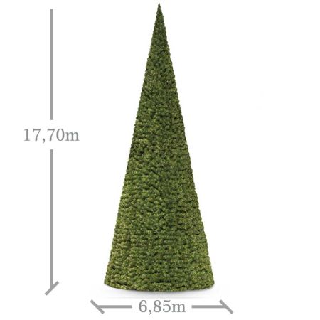XL Χριστουγεννιάτικο δέντρο Giant Standard για μεγάλους χώρους-17,70x6,85m
