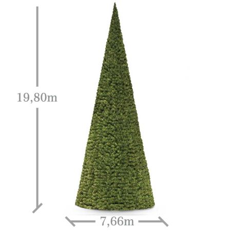 XL Χριστουγεννιάτικο δέντρο Giant Standard για μεγάλους χώρους-19,80x7,66m