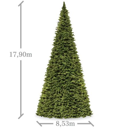 XL Χριστουγεννιάτικο δέντρο Giant Exclusive για εξωτερικό χώρο