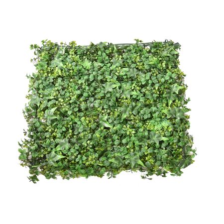 Κάθετος Κήπος - πλακάκι με φύλλα κισσού 50x50cm