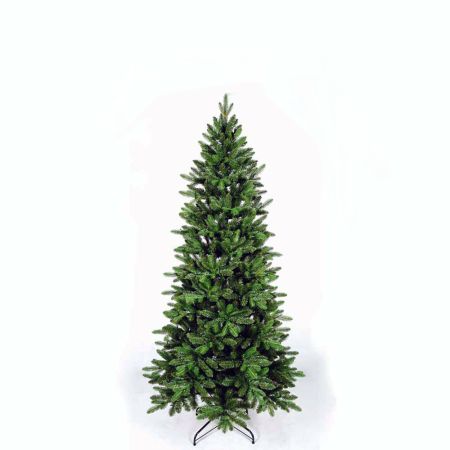 Χριστουγεννιάτικο δέντρο Slim Όλυμπος - PVC PE 180cm