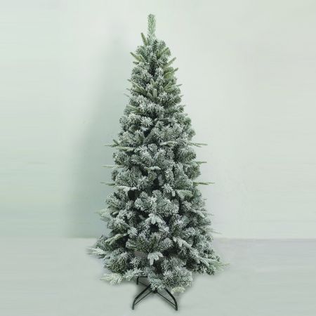 Χριστουγεννιάτικο δέντρο - έλατο Χιονισμένο ARISTEA MIX PVC - PE 210cm
