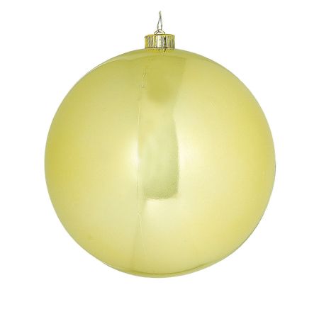 XL Διακοσμητική χριστουγεννιάτικη μπάλα Χρυσή περλέ 30cm