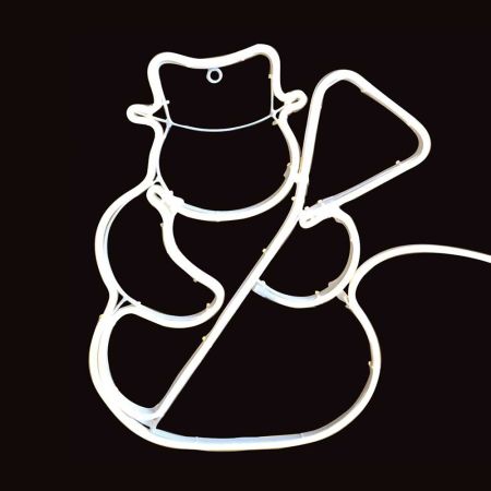 Χιονάνθρωπος LED Neon IP44 50,5x38cm