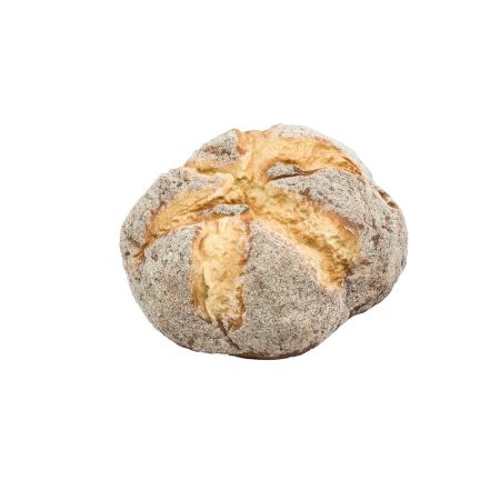 Διακοσμητικό χωριάτικο ψωμί-καρβέλι απομίμηση 16cm