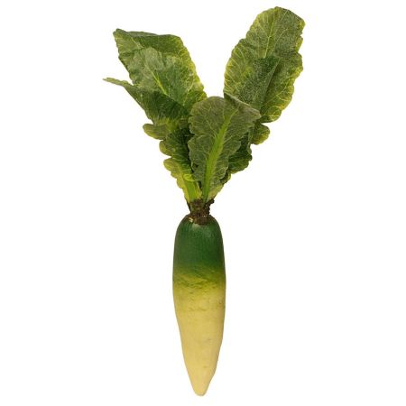 Διακοσμητικό ραπανάκι - απομίμηση Πράσινο 40x5cm