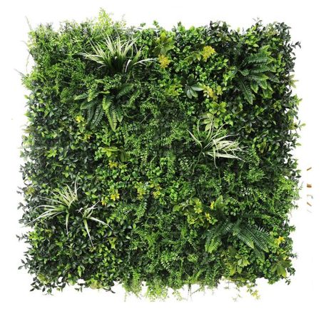 Decorative grass tile - panel synthesis Green 100x100cm