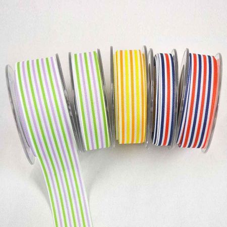 Κορδέλα Βαμβακερή Gro Stripes 1,2cm / 2,3cm / 3,8cm x 9m