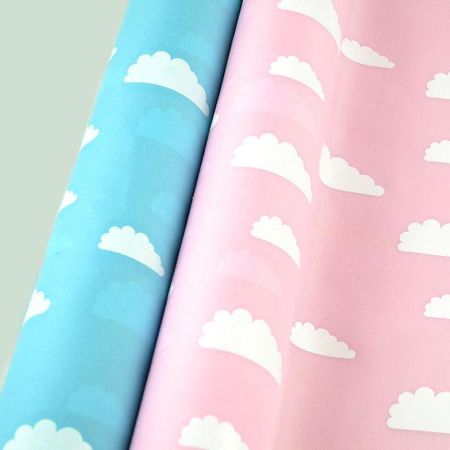 Fabric with Clouds design 50cmx5m