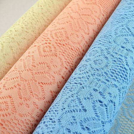 Decorative lace fabric CROCHET 50cm / 75cm x 5m
