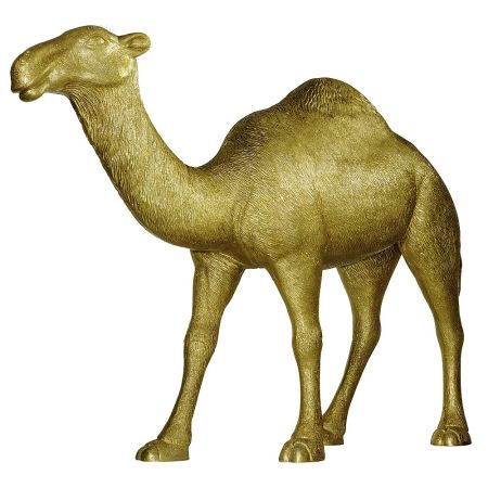 Διακοσμητική καμήλα Χρυσή 210x80x250cm 