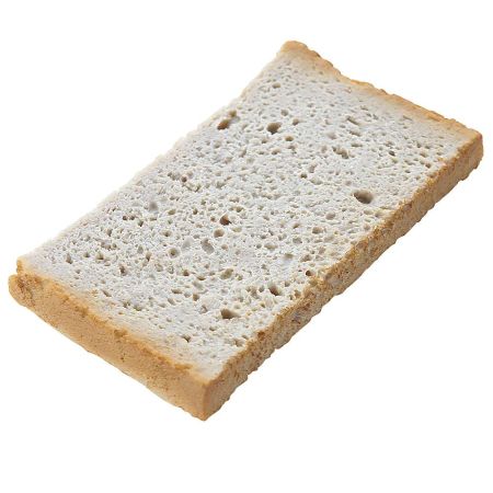 HQ Διακοσμητική φέτα ψωμί του τοστ απομίμηση 9,5x5cm