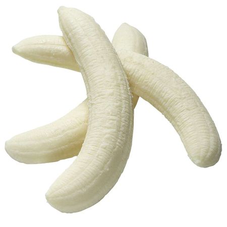 Σετ 3τμχ Διακοσμητικές μπανάνες ξεφλουδισμένες- απομίμηση 16cm