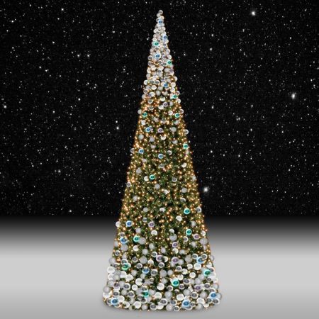 XL Χριστουγεννιάτικο δέντρο Giant Tree με LED και στολισμό 720cm